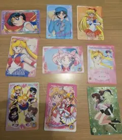 美少女戦士セーラームーン カード 平成レトロ 9枚セットキラキラ入り