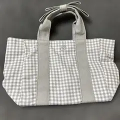 one after another NICE CLAUP リボントートバッグ