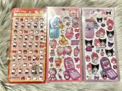 正規品 サンリオ ボンボンドロップ シール mini 平成はっぴーフォン