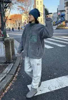 【ハルキさん着用】【USA製】classic retro cardigan