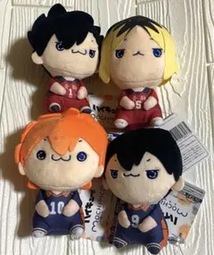 ハイキューもちぴこぬいぐるみ① ② まとめ売り