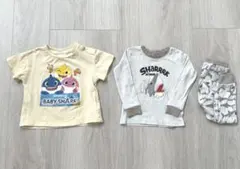 ベイビーシャークTシャツ　Vaenait Babyサメ柄パジャマセット