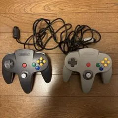 Nintendo 64 コントローラー 2色セット