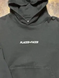 PLACES+FACES ブラック パーカー Sサイズ