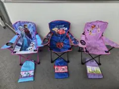 子供用 ディズニー　アウトドアチェア 3点セットのサムネイル