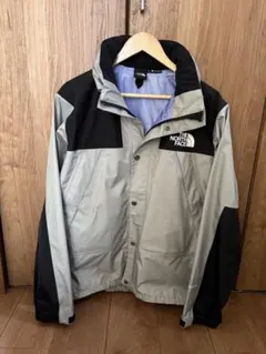 ザノースフェイス　レインテックスジャケット　グレー　Lサイズ　美品
