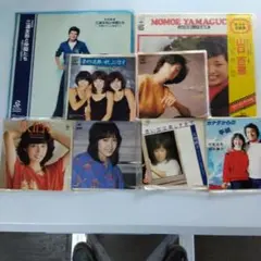 山口百恵・三浦友和 アルバム２枚とEPレコード６枚セット