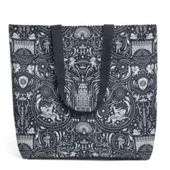 Harrods 折りたたみ トートバッグ ネイビー