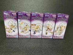 ワンピース フィギュア ワーコレ ルフィ ニカ ギア5 全5種セット　メタリック