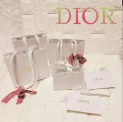 【美品❤️】DIOR ディオール ミニショップ袋 ショッパー 大小 6個セット