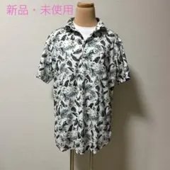セントアンドリュース ボタニカル柄 半袖 アロハシャツ LLのサムネイル