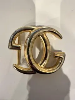 極美品】GUCCI グッチ スカーフリング インターロッキングG ゴールド