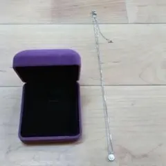 アクセサリー ネックレス シルバー925 ジルコニア ケース付き