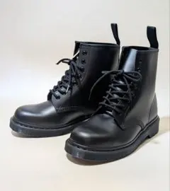 『新品・未使用』Dr. Martens 本革ワークブーツ、オールブラック26cm