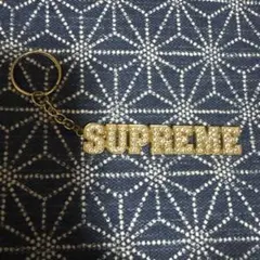 supremeblocklogokeychainゴールドシュプリームキーホルダーのサムネイル