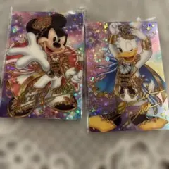 深夜価格ディズニー ウエハース2 スペシャルアート 　　ミッキー&ドナルド