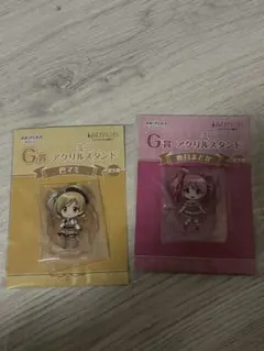 魔法少女まどか☆マギカ アニプレックスくじ グリッター缶バッジ 鹿目