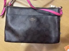 COACH シグネチャー ショルダーバッグ