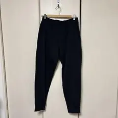 ユニクロ ウルトラストレッチジョガーパンツ ブラック - M