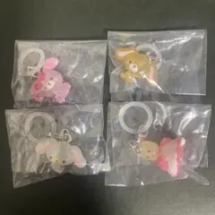 サンリオキャラクターズ ゆるっとめじるしアクセサリー 4種 セット