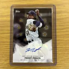 topps Freddy Peralta 50シリ デュアルレリック オート - メルカリ