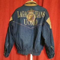 LAGACCI JEANS ダークブルーデニムジャケット