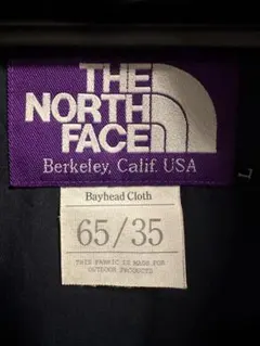 ザノースフェイス パープルレーベル　65/35マウンテンパーカー　L