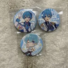 すとぷり　ころん　缶バッチ3個セット