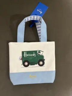 ハロッズ　Harrods ミニトートバッグ　イギリス限定 未使用タグ付き