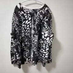 慈雨　センソユニコ　アシンメトリー　ドット柄　変形カットソー　Tシャツ　40 慈雨 センソユニコ デザインカットソー ドット柄 変形 - メルカリ
