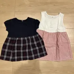 ベビー　半袖　袖なし　トップス　80cm 90cm セット
