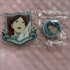 ハイキュー!! 国見英 アクリルバッジ おみくじ缶バッジ