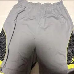 Jordan DRI-FIT バスケットボールパンツ XL グレー　黄色