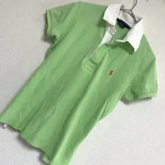 ポロ・ラルフ・ローレン 半袖ポロシャツ ライトグリーン　 M トップス