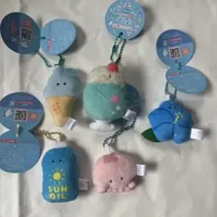 つぶらな瞳のマリン ぷちマスコット 5点セット