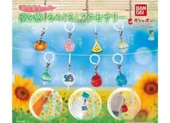 コンプ　彩り変わった涼を感じる めじるしアクセサリー　全8種　ガチャ　夏