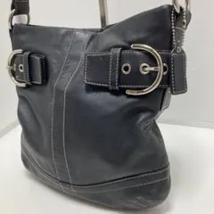 コーチ　ソーホー　COACH Soho leather soft duffle