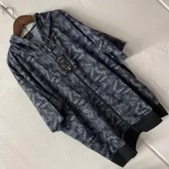メンズ 半袖パーカー ジャケットブラック系