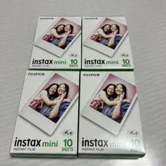 FUJIFILM instax miniフィルム 4パックセット