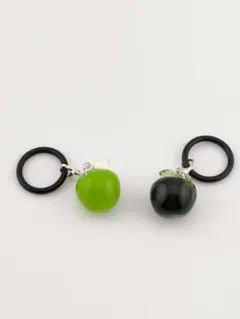 260212④青リンゴめじるしレジンマーカー2個セット