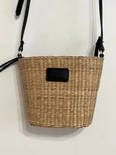 しまむら　かごバッグ　小さめのサムネイル