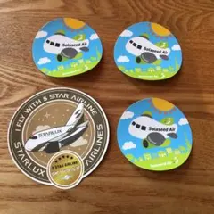 ソラシドエア STARLUX ステッカー 4枚