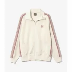 トラックジャケット　L アイボリー　ベージュ　レッド　ニードルス　ニードルズ Needles - トラックジャケット L アイボリー ベージュ レッド