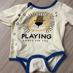 ライオンデザインロンパース 60サイズ
