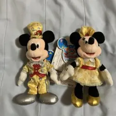 東京ディズニーリゾート 30周年 ミッキー ミニー ぬいぐるみバッジ