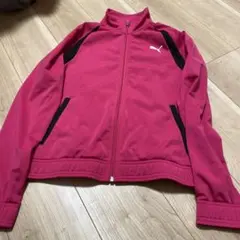 PUMA ピンク ジップアップジャケット