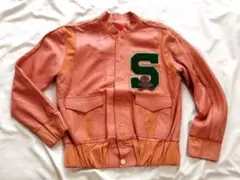 1*g様 Stussy クラッシュベロア ボンバージャケット バーガンディ