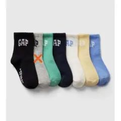 ベビー ギャップ GAPロゴ クルー ソックス 6足セット 14 15 16