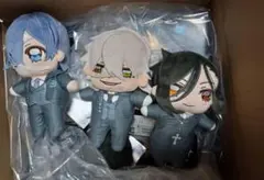 アニメ「黒執事-寄宿学校編-」 KIRAMUCCHIぬいぐるみ 3体セット