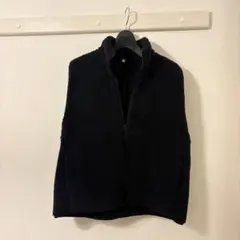 無印良品　ボアフリースベスト　レディースM